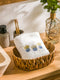 Embroidered Cotton Face Towel 50x80 Cm
